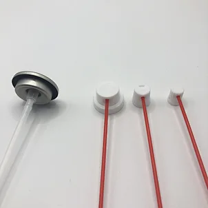Nozzle for carburetor cleaner aerosol container